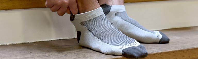Men's boxer shorts and socks