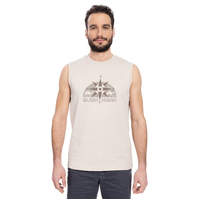 bushman men´s tank top beige