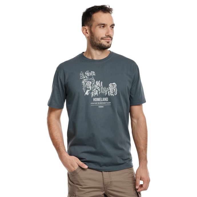 bushman men´s t-shirt petrol