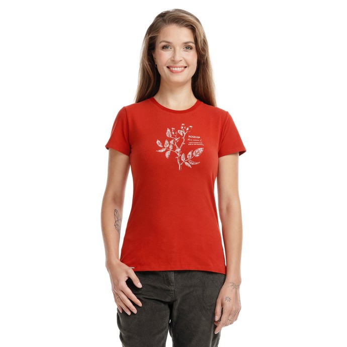 bushman women´s t-shirt red