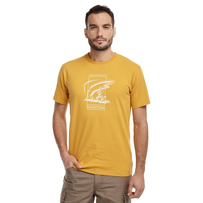 Bushman men´s t-Shirt yellow