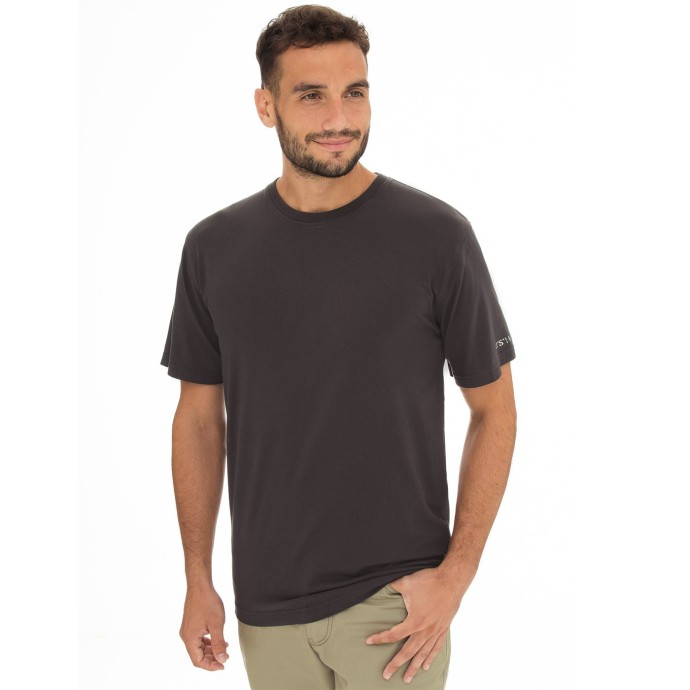 bushman men´s basic t-shirt dark brown