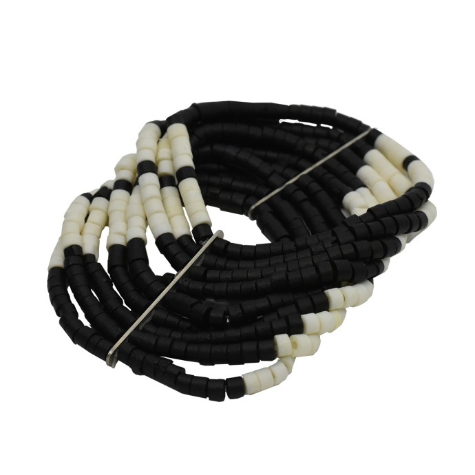 Bushman women´s bone bracelet black