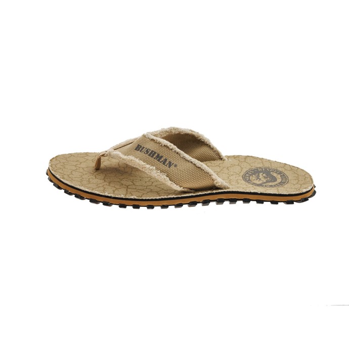 Bushman men´s comfortable flip-flops sandy brown