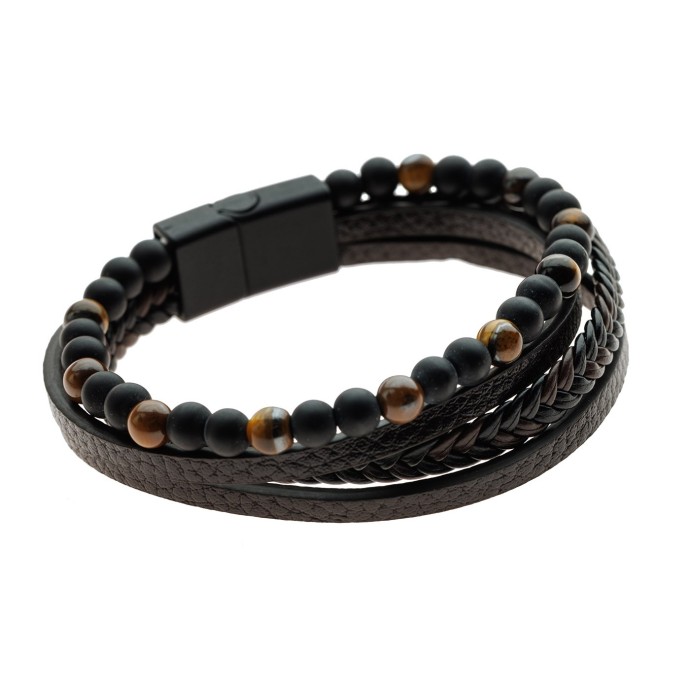 bushman women´s und men´s natural bracelet black
