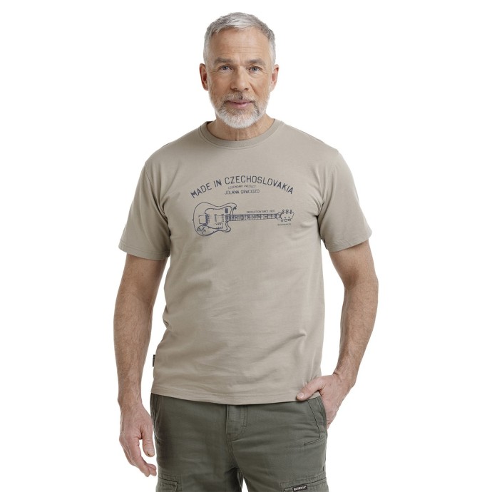 bushman men´s t-shirt sandy brown