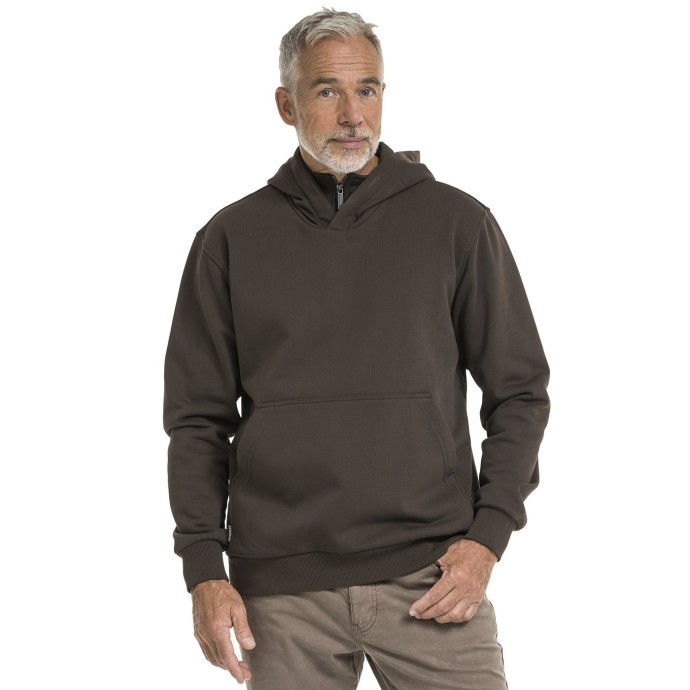bushman men's sweatshirt dark brown