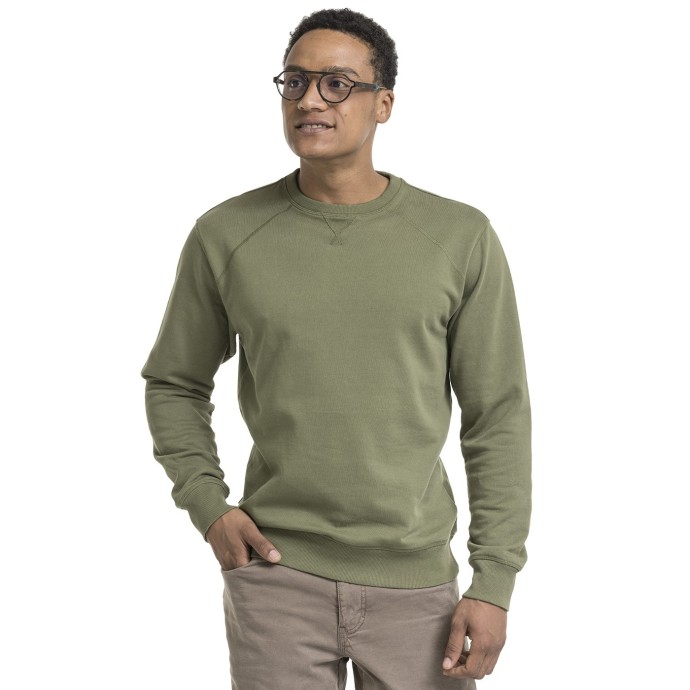 bushman men's sweatshirt green