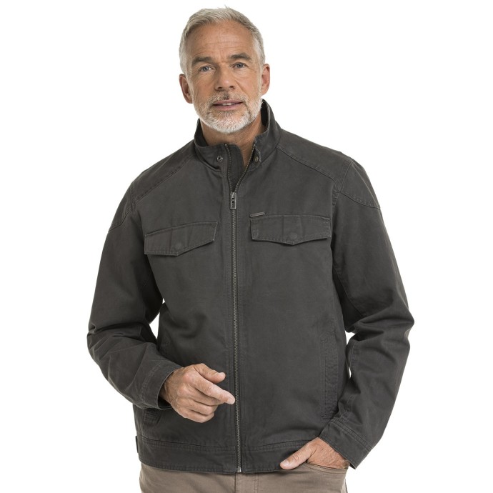 Bushman men´s jacket dark grey