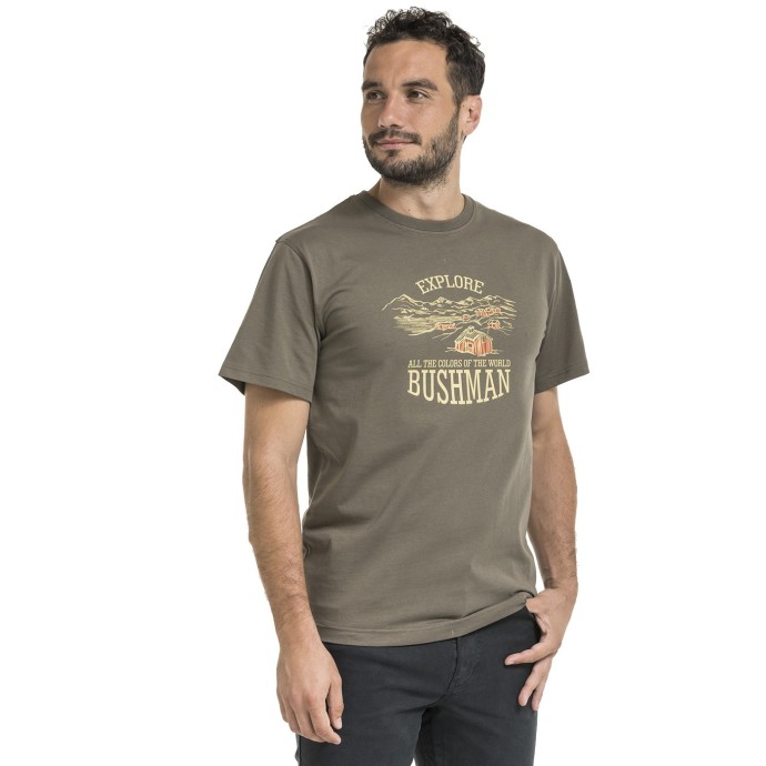 Bushman men´s t-shirt brown