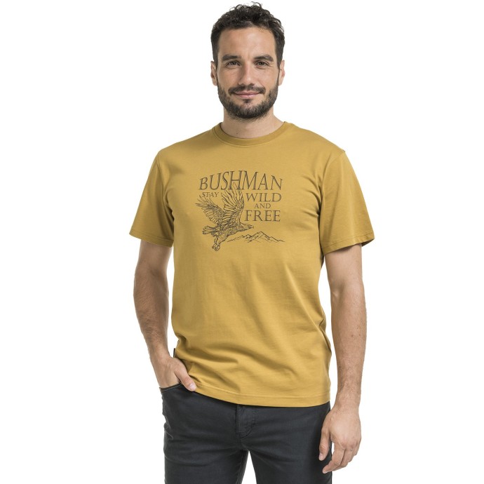 Bushman men´s t-shirt yellow