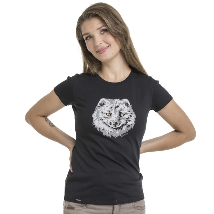 bushman women´s t-shirt black