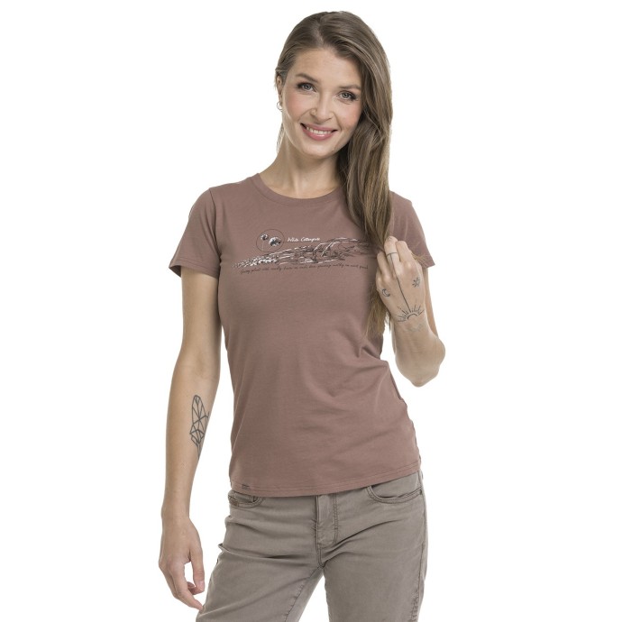 Bushman women´s t-shirt brown