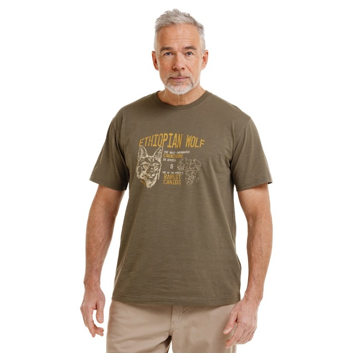 Bushman Men's Kay T-shirt, khaki