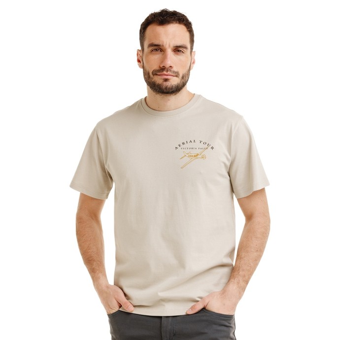 Bushman Men's T-shirt Wamukot, beige