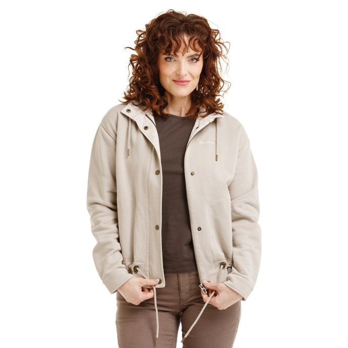 Women's sweatshirt Douna, stone