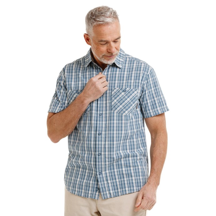 Bushman Men's Sahel Shirt, blue