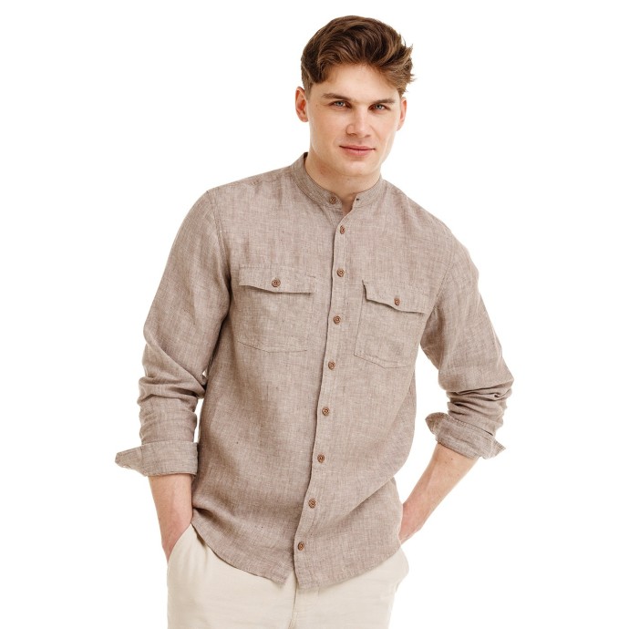 Bushman Men's shirt Sitan, brown