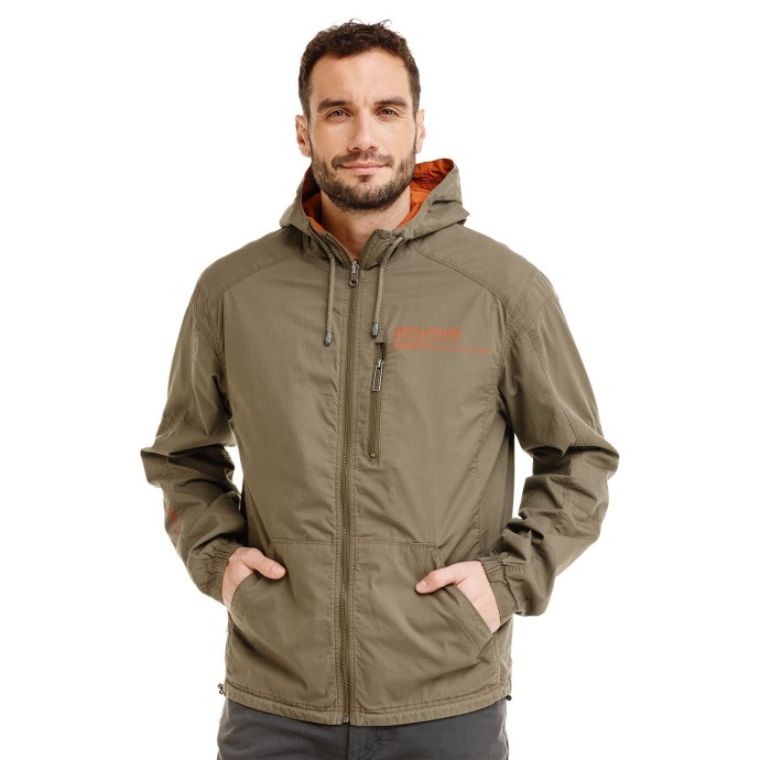 Bushman Men's reversible jacket Aerial II, dark khaki