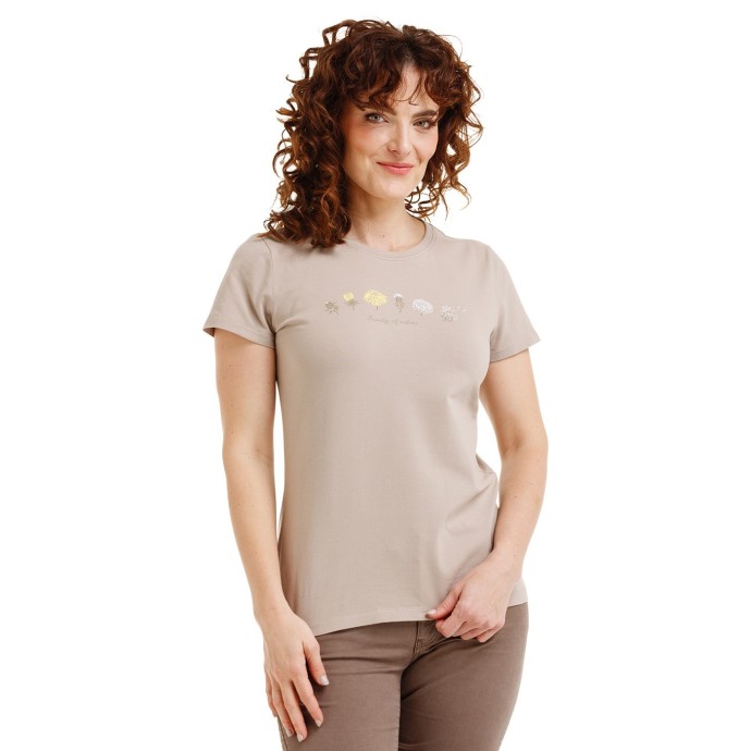 Bushman Women's T-shirt Oti, beige