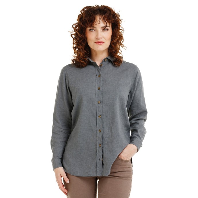 Bushman Women's shirt Fatima, dark blue