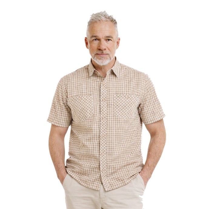 Bushman Men's Sahel Shirt, beige