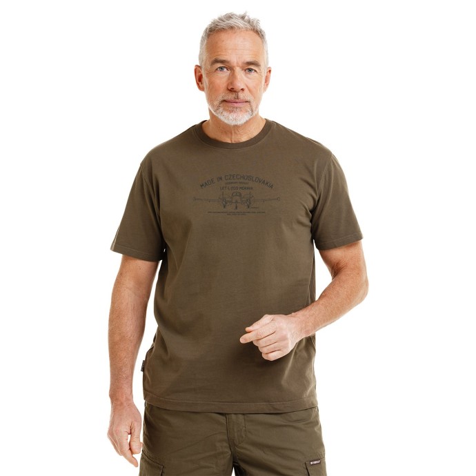 Bushman Men's Legend L-200 T-shirt, khaki
