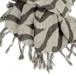 scarf Zebra beige