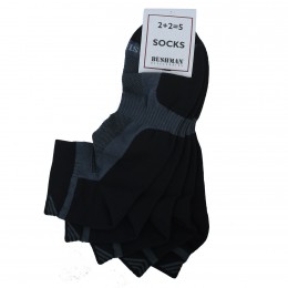 socks Short Set 2,5 black