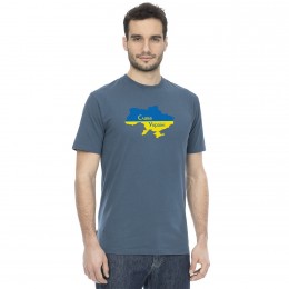 T-shirt Help Ukraine blue