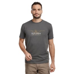 bushman men´s t-shirt dark grey