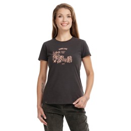 bushman women´s t-shirt dark grey