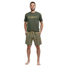 bushman men´s pyjamas dark green