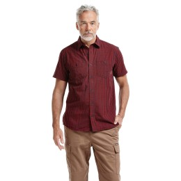 bushman men´s shirt dark red