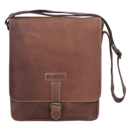 Bushman leather shoulder bag uni brown