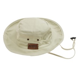 bushman men´s and women´s cotton hat beige