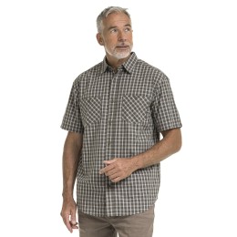 Bushman men´s checked shirt dark green