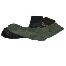 bushman men's women's wool socks Wool set black green brown