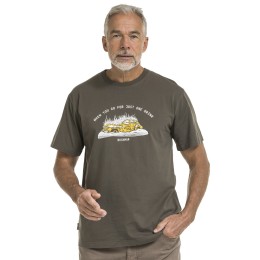 Bushman men´s t-shirt dark khaki