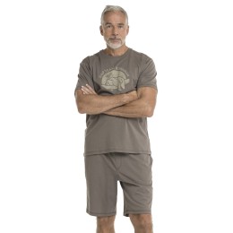 bushman men´s pyjamas brown