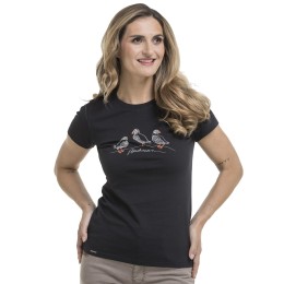 bushman women´s t-shirt black
