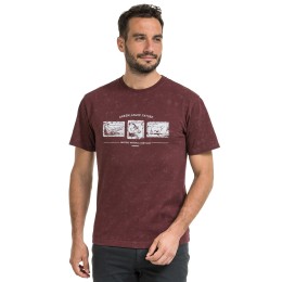 Bushman men´s t-shirt burgundy