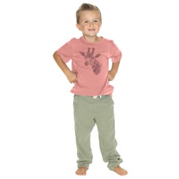 Bushman children's printed t-shirt old rose