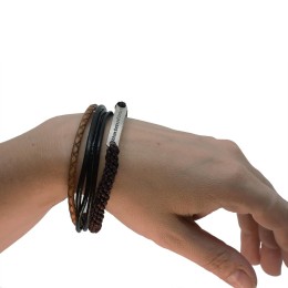 Bracelet Borgo, brown