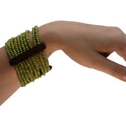 bracelet Afrika green