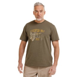 Bushman Men's Kay T-shirt, khaki