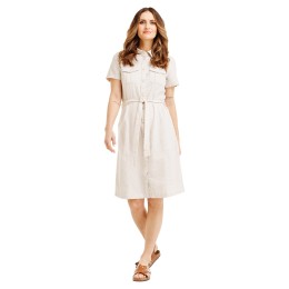 Bushman Women's dress Esna II, cream