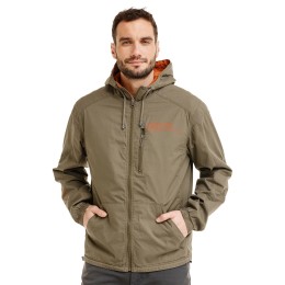 Bushman Men's reversible jacket Aerial II, dark khaki