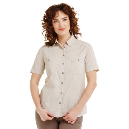 Bushman Women's shirt Zeeba, stone