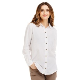 Bushman Women's shirt Fatima, white